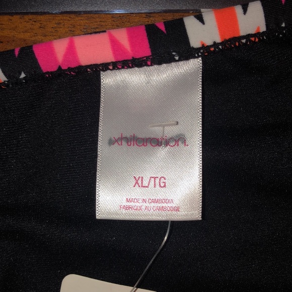 Xhilaration Pink Print Bikini Bottom XL - Picture 4 of 6